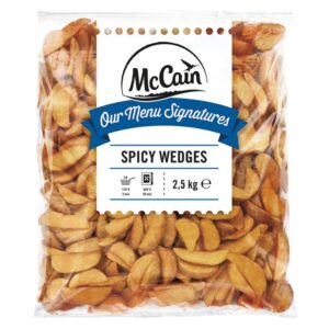 McCain Spicy Wedges – 5 x 2.5 KG