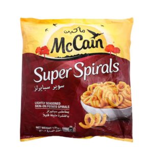 McCain Super Spirals Seasoned – 12 x 750 GM